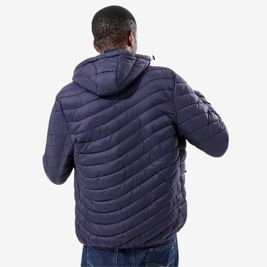 Alpine Puffer Jacket - Dark Blue thumbnail 2
