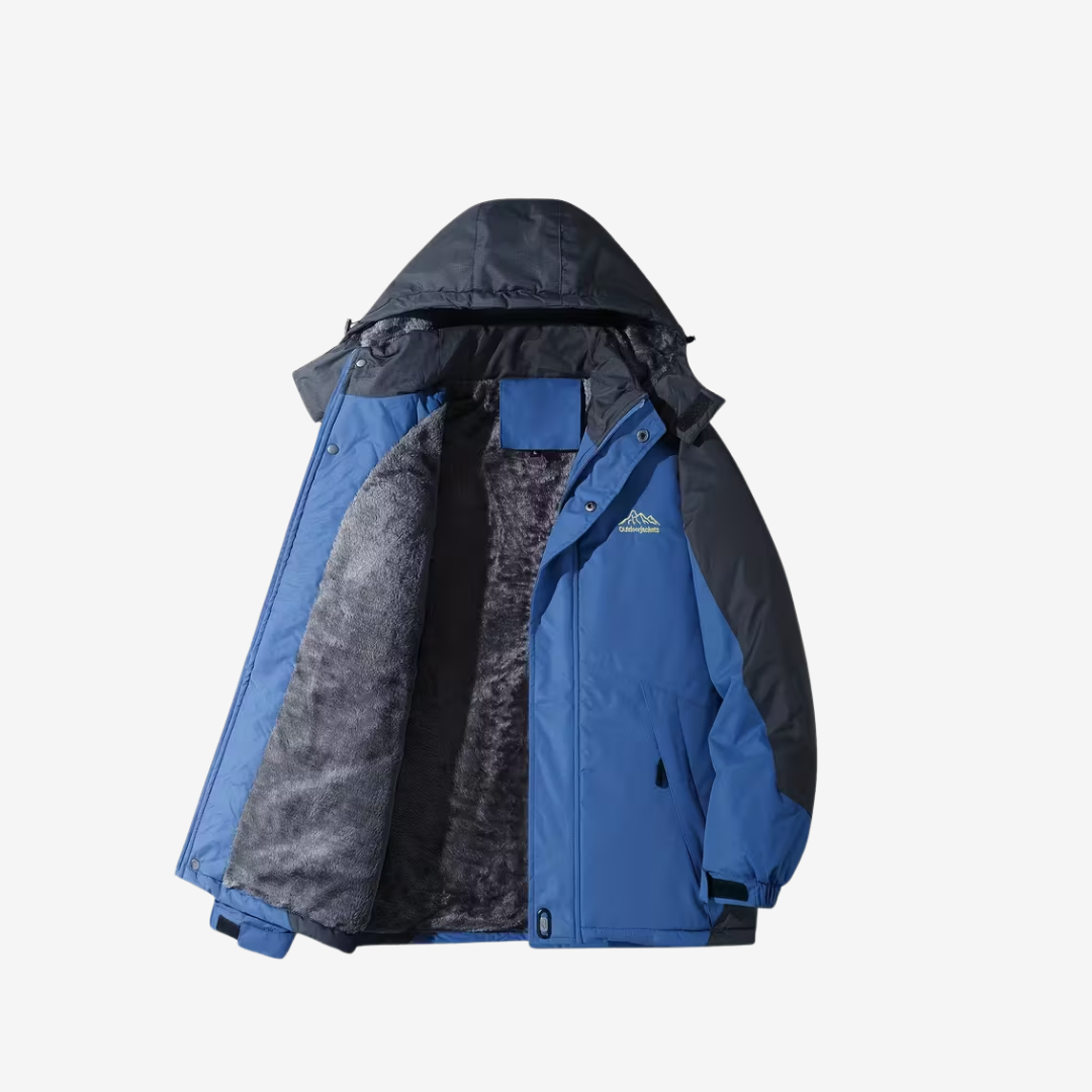 Aspen Insulated Fleece Jacket - Blue thumbnail 1