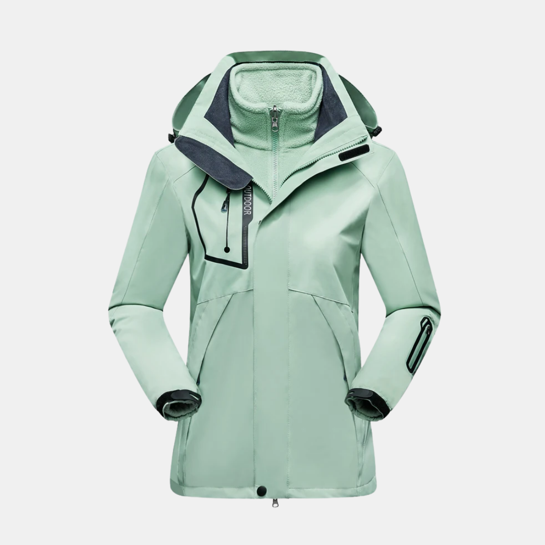 DRYE.001 | 2-in-1 AW Explore Jacket Women's - Pink thumbnail 4