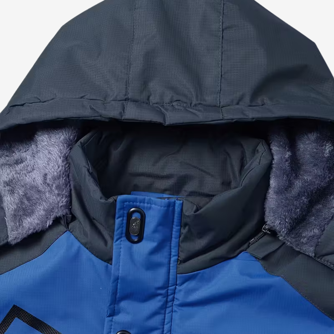 Aspen Insulated Fleece Jacket - Blue thumbnail 4
