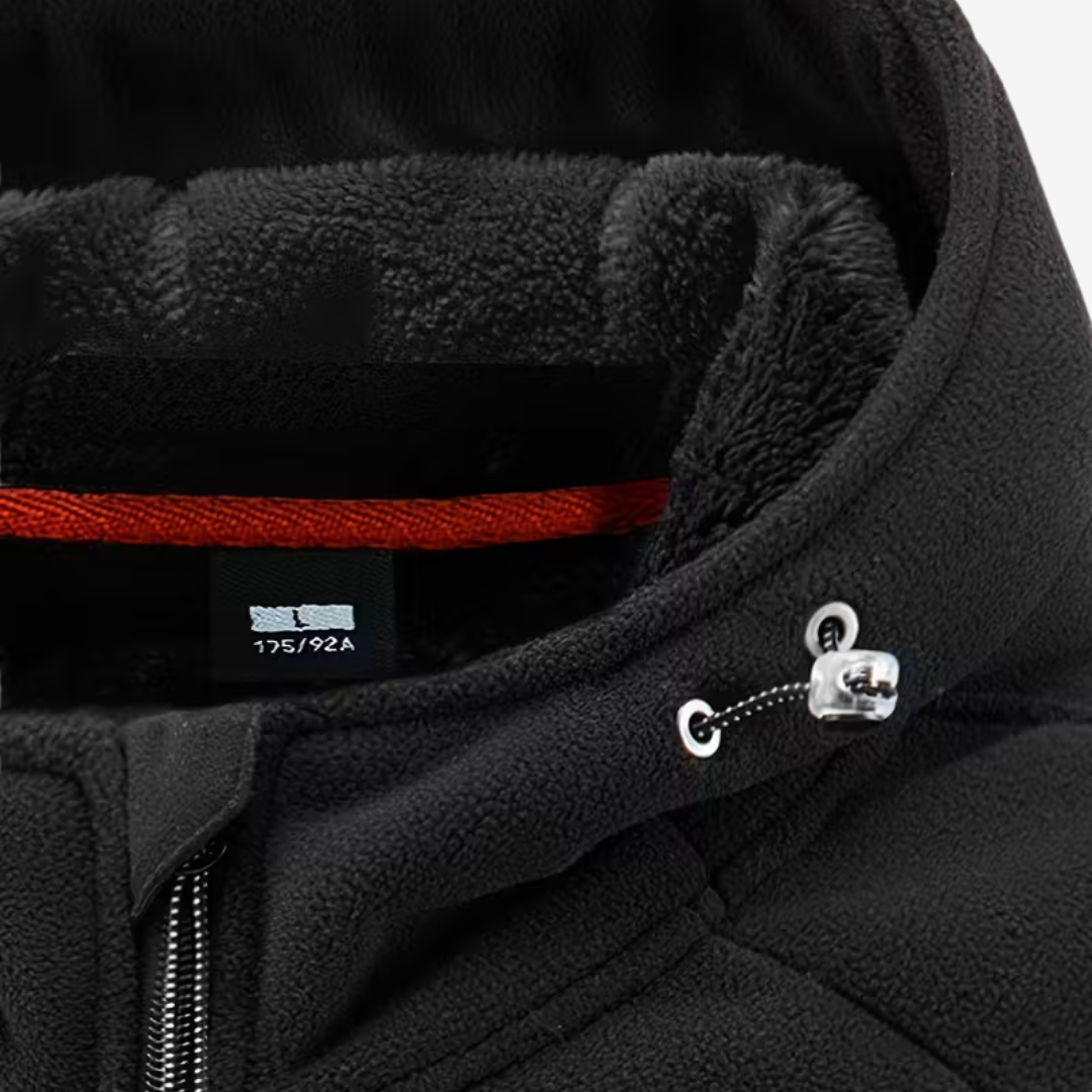 Nordic Thermal Fleece Jacket - Black thumbnail 4