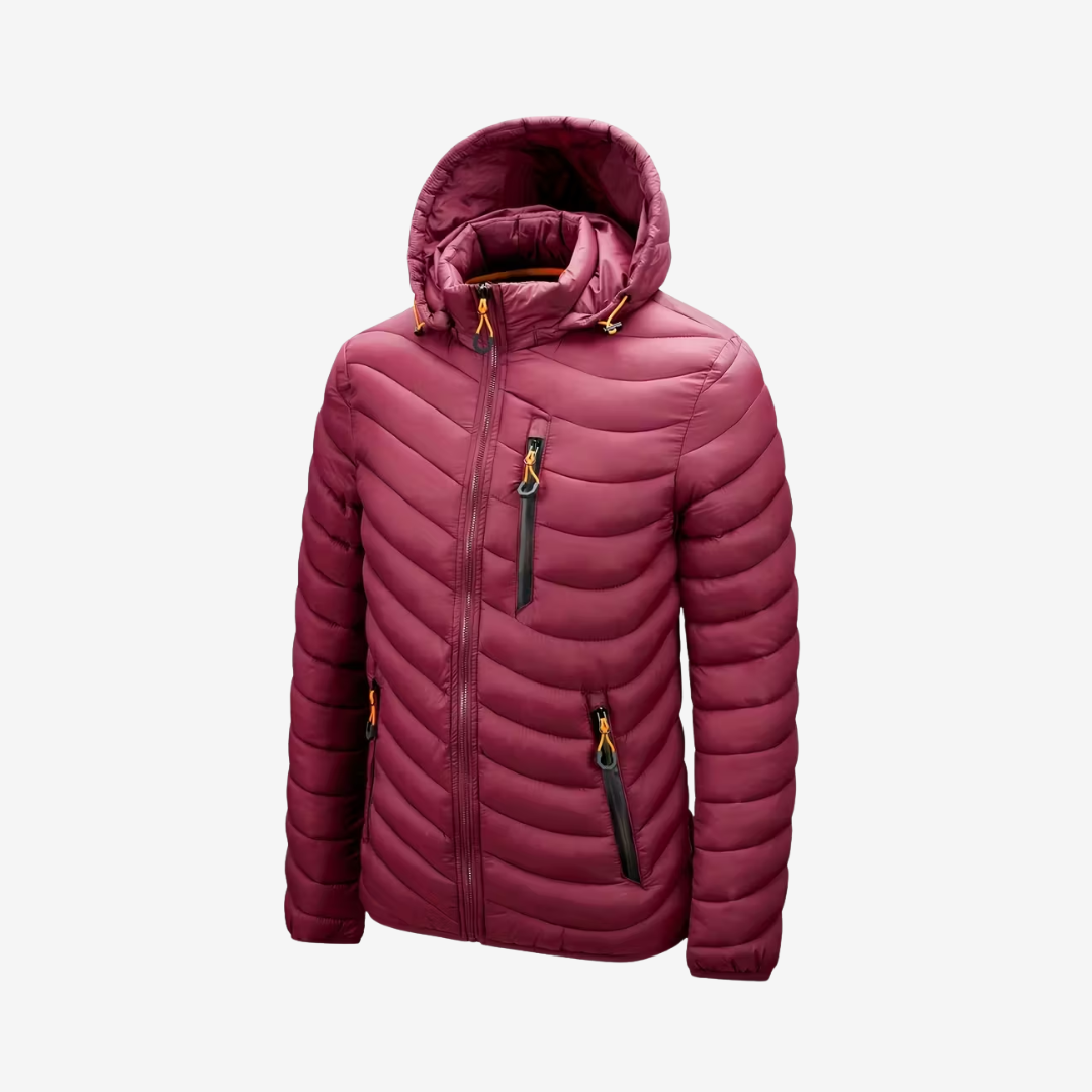 Alpine Puffer Jacket - Red thumbnail 3