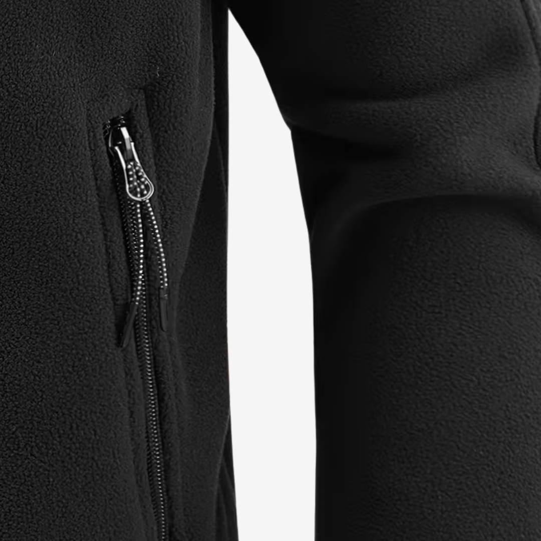 Nordic Thermal Fleece Jacket - Black thumbnail 5