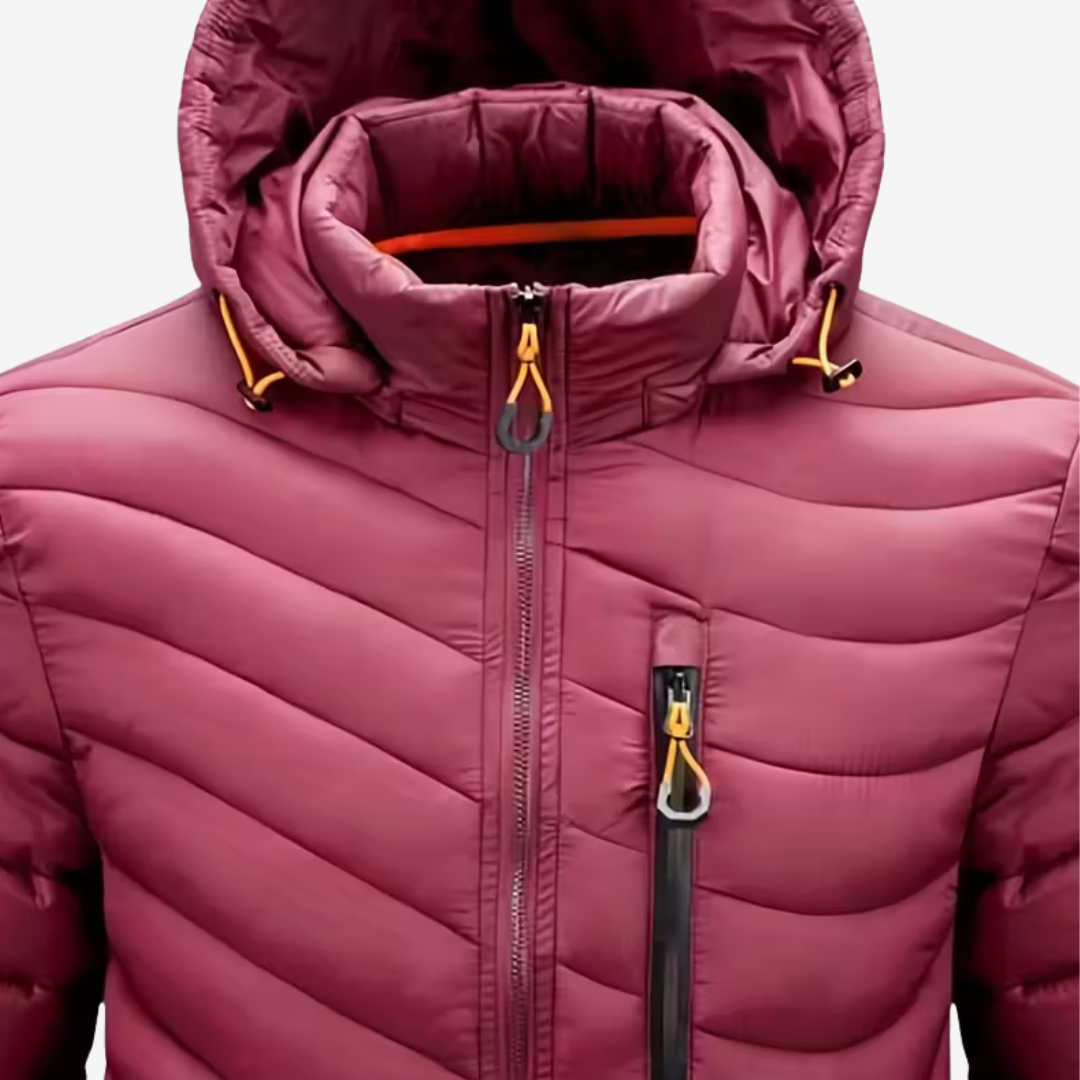 Alpine Puffer Jacket - Red thumbnail 4