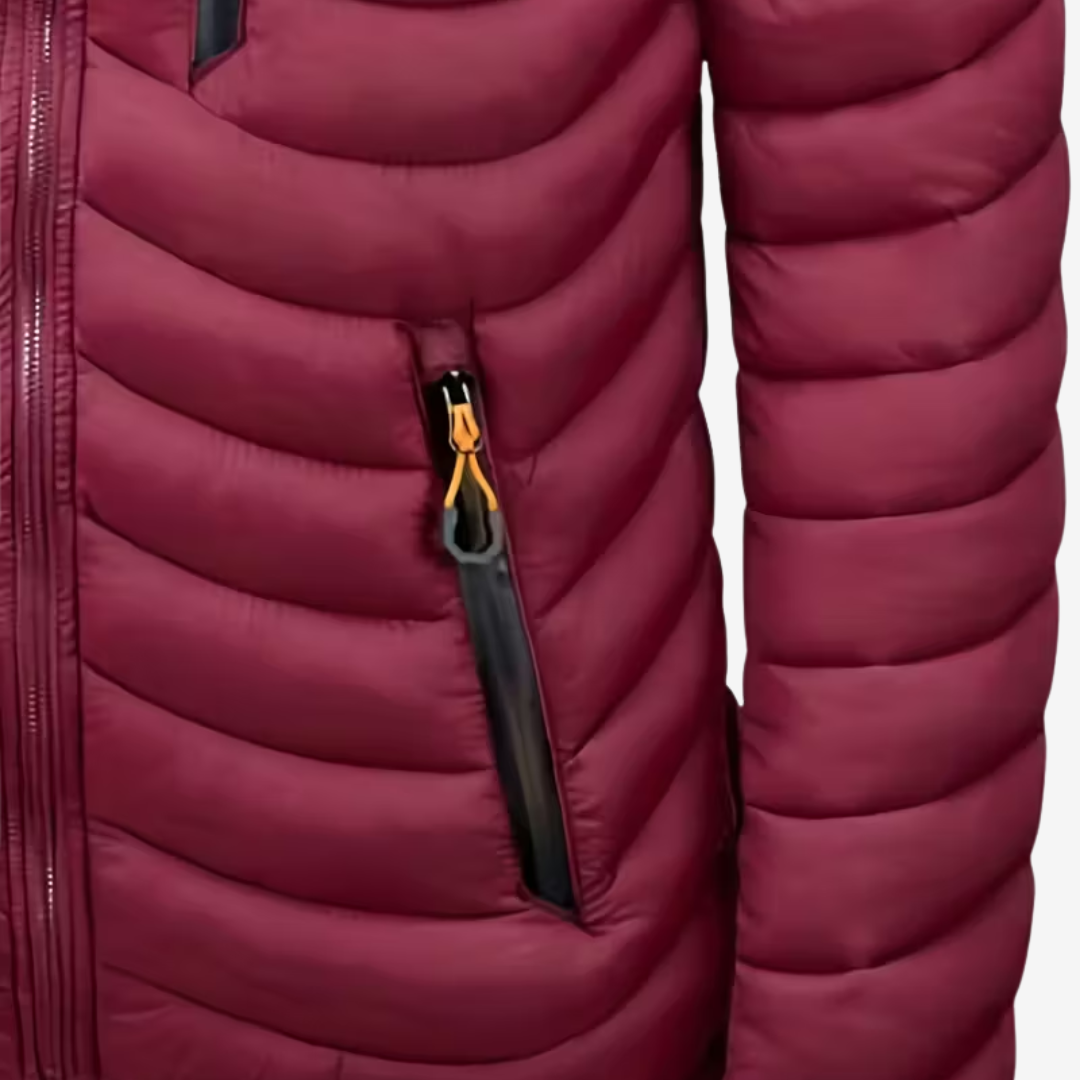 Alpine Puffer Jacket - Red thumbnail 5