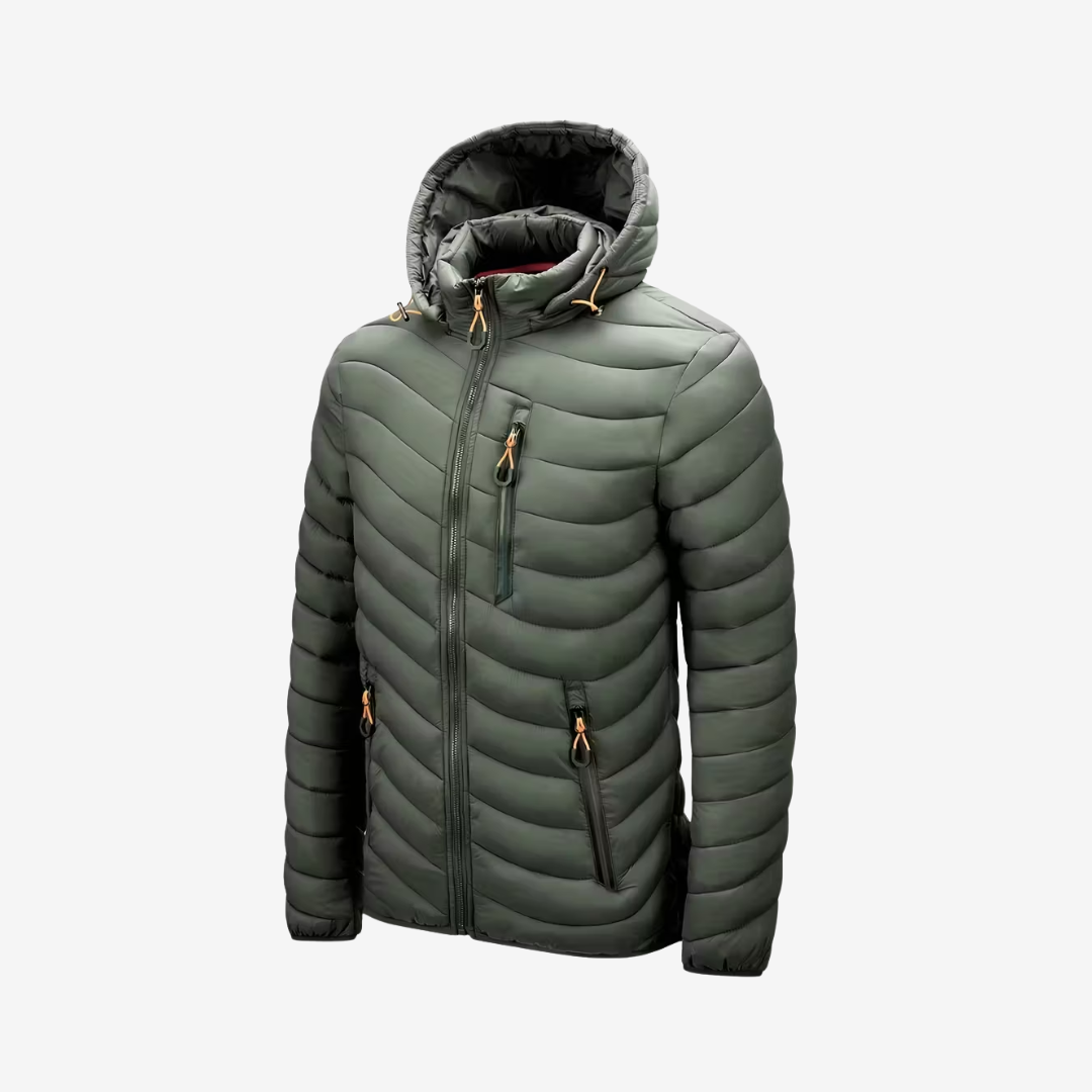 Alpine Puffer Jacket - Green thumbnail 3