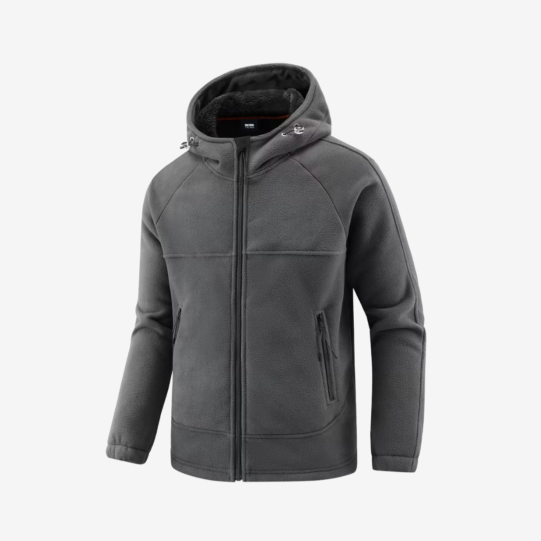 Nordic Thermal Fleece Jacket - Gray