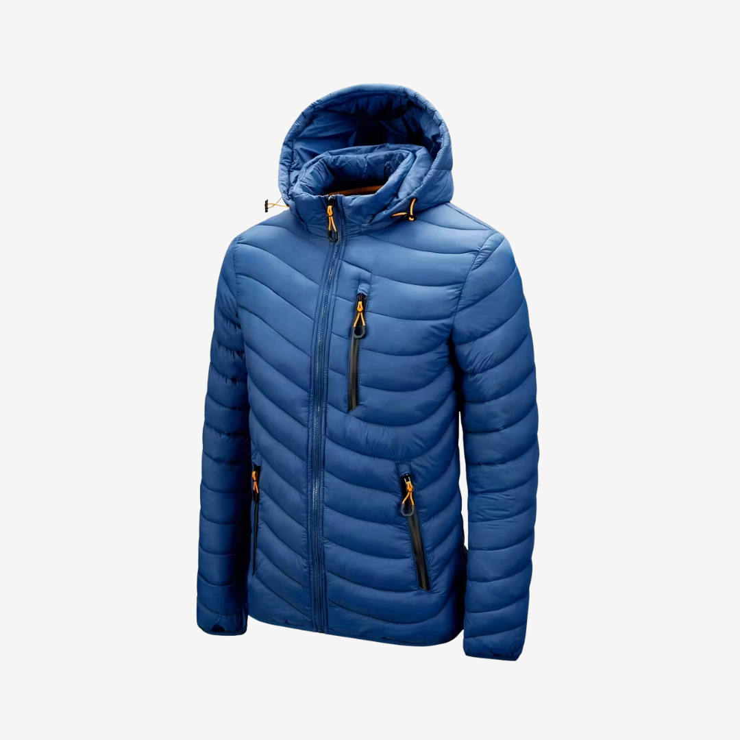 Alpine Puffer Jacket - Blue thumbnail 3