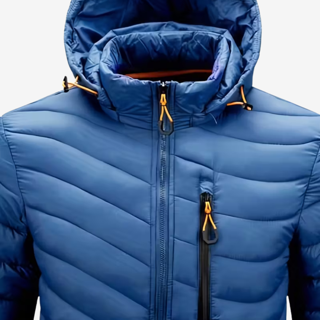 Alpine Puffer Jacket - Blue thumbnail 4