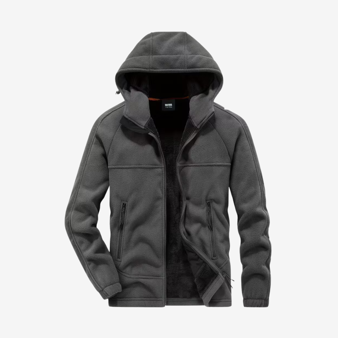 Nordic Thermal Fleece Jacket - Gray thumbnail 2