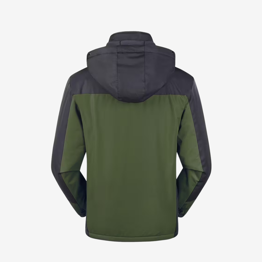 Aspen Insulated Fleece Jacket - Green thumbnail 2