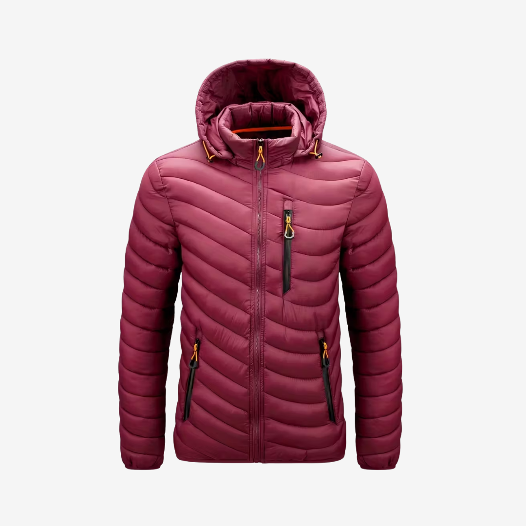 Alpine Puffer Jacket - Red thumbnail 1