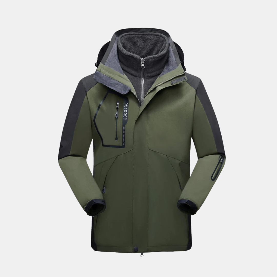 DRYE.001 | 2-in-1 AW Explore Jacket Men's - Blue thumbnail 5