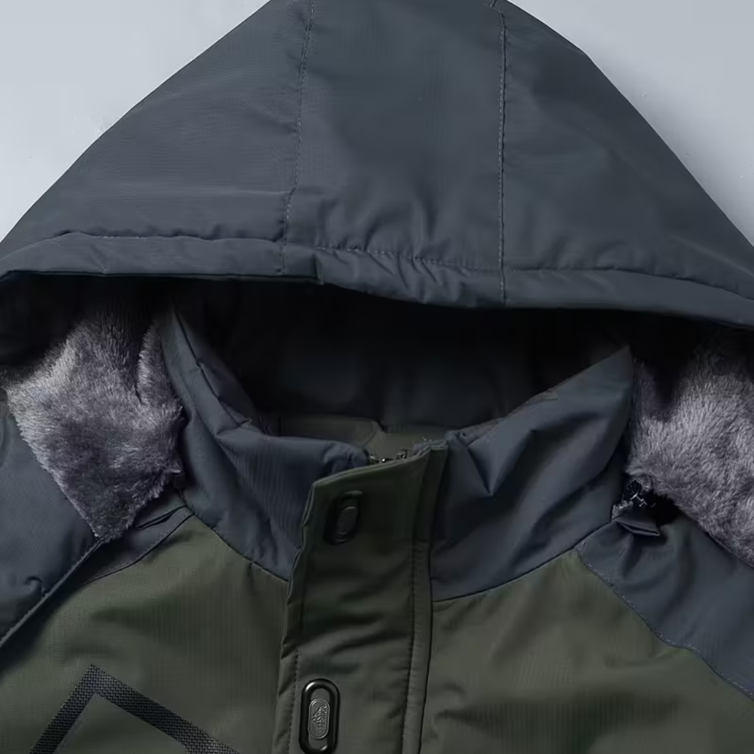 Aspen Insulated Fleece Jacket - Green thumbnail 4