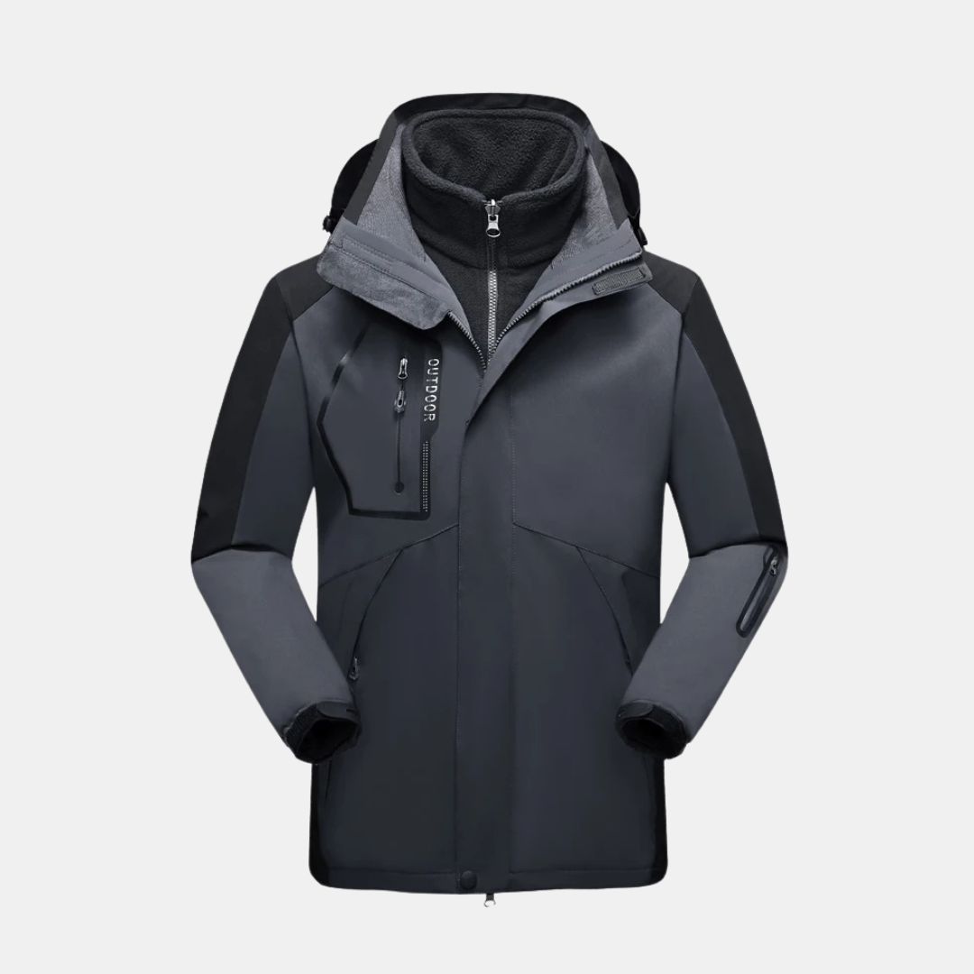 DRYE.001 | 2-in-1 AW Explore Jacket Men's - Blue thumbnail 4