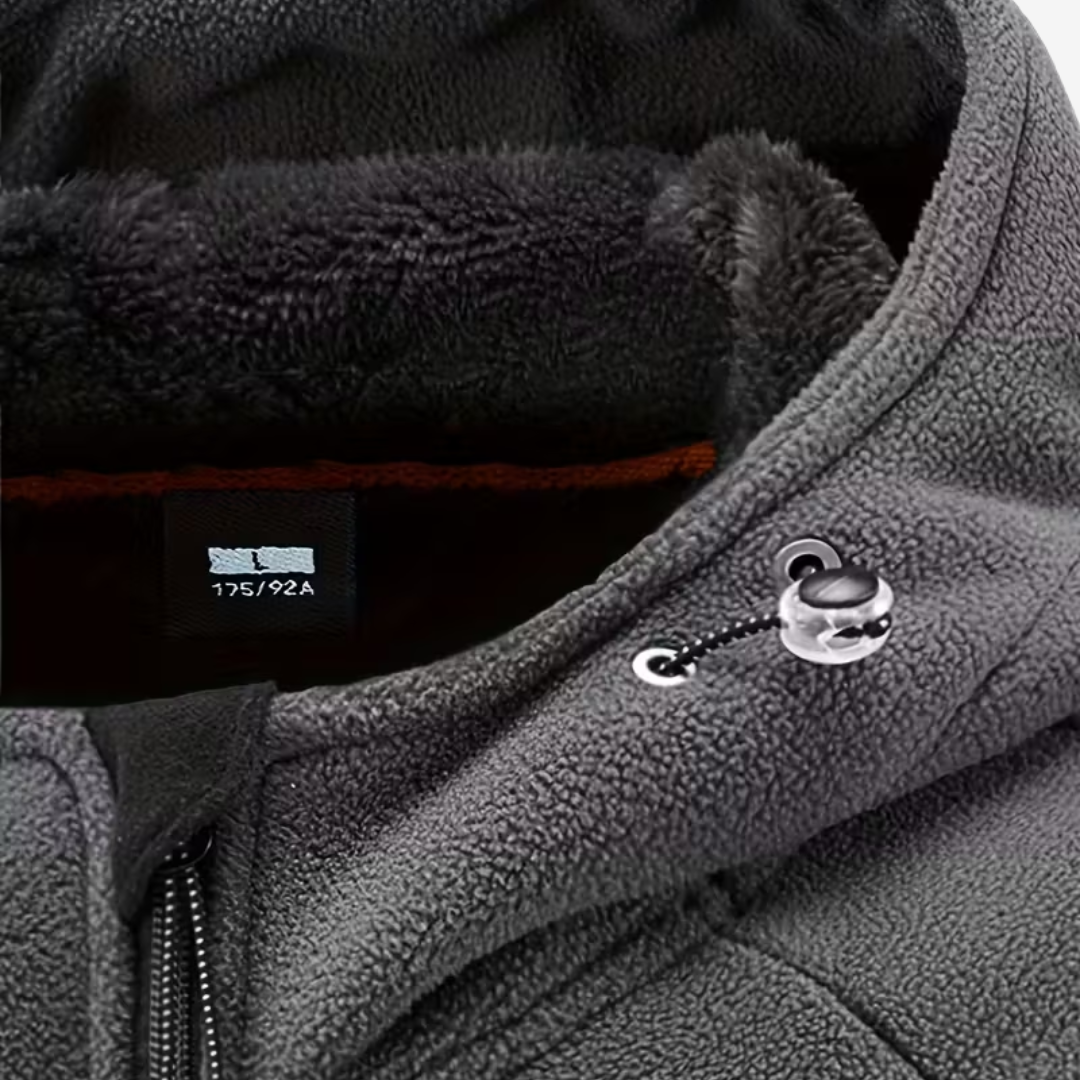 Nordic Thermal Fleece Jacket - Gray thumbnail 5