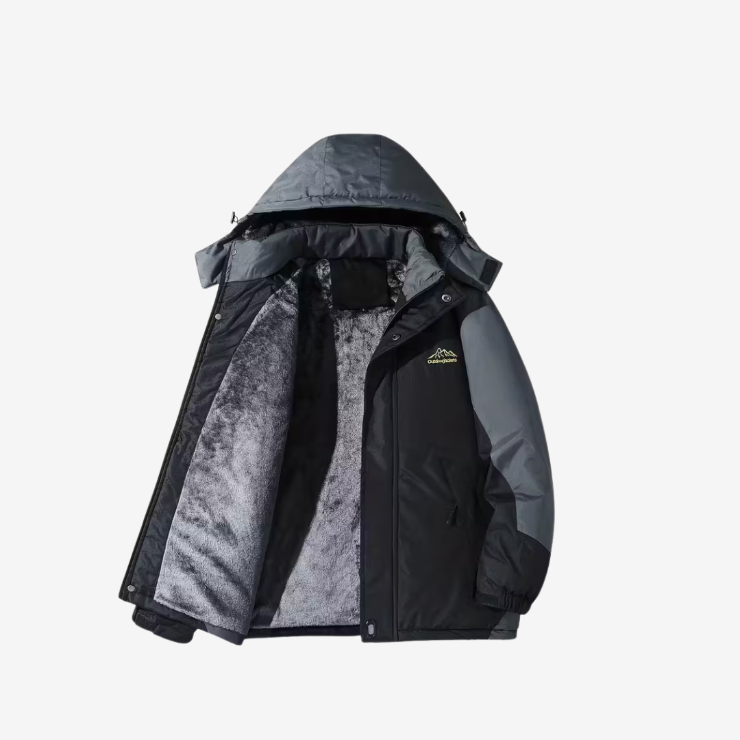 Aspen Insulated Fleece Jacket - Black thumbnail 1