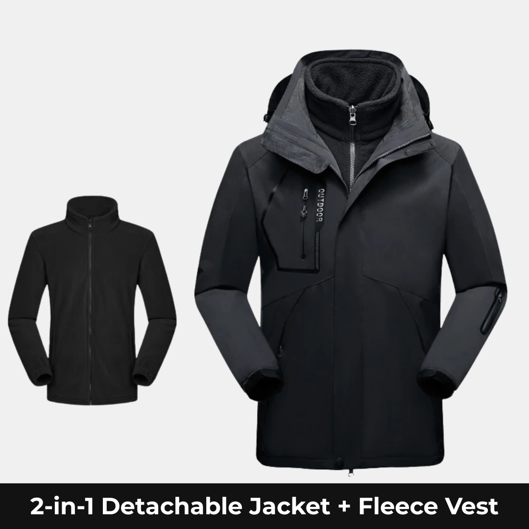 DRYE.001 | 2-in-1 AW Explore Jacket Men's - Blue thumbnail 7