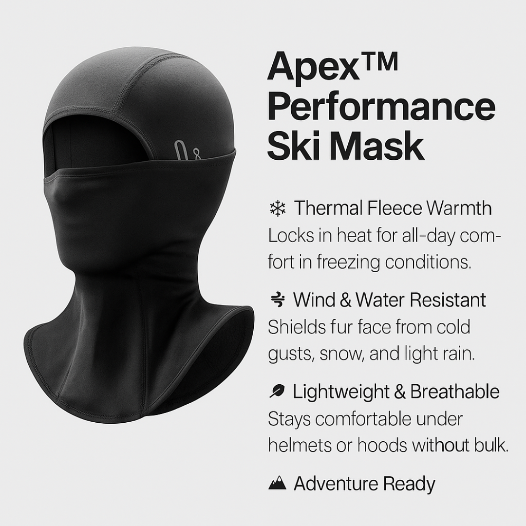 Apex Performance Mask - Light Gray thumbnail 7