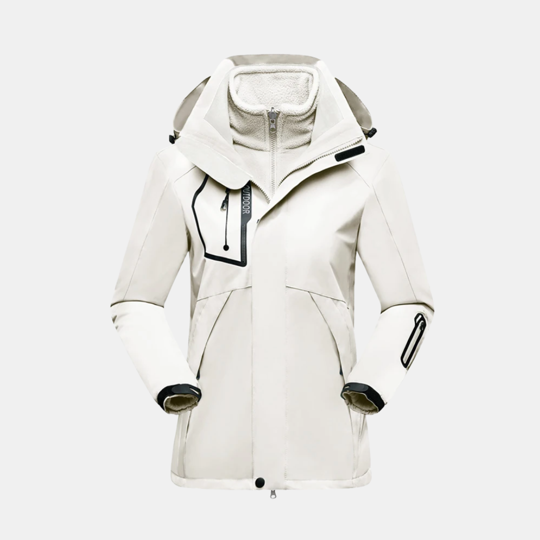 DRYE.001 | 2-in-1 AW Explore Jacket Women's - Pink thumbnail 2